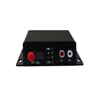 Émetteur-récepteur à fibre optique bidirectionnel HONGDA SJ 1AS 1CH avec connecteurs RCA