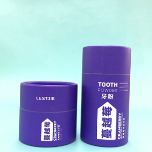 Emballage de tube de papier de qualité supérieure biodégradable de personnalisation 2025 avec imprimé personnalisé pour les suppléments de santé cosmétiques de bougie - Product Image 3