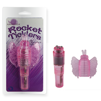 Butterfly Vibe TPE ABS Wasserdichter Vibrierender Persönlicher Massager Batteriebetrieben Geräuscharm Mehrere Geschwindigkeiten für Frauen