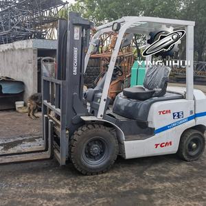 รถยก TCM FD25T3C 2.5 ตัน รถยกมือสองจากญี่ปุ่น 2.5 ตัน เครื่องยนต์ Isuzu C240 รถยกใช้แล้ว รถยกใช้น้ำมัน 3000 มม. 2500 กก. - Product Image 3