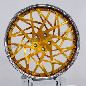 ล้อฟอร์จขนาด 20-26 นิ้ว ยี่ห้อรุชชี สีทอง  ล้อรุชชี  ล้อโครเมียม ล้อฟอร์จ - Product Image 4