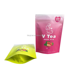 Bolsas a prueba de olores personalizadas, 100mg, 500mg, matcha, té, embalaje con cremallera, grado alimenticio, Mylar, a prueba de humedad - Product Image 5