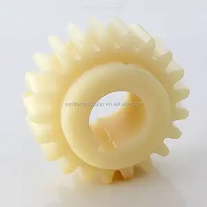 High precision plastic helical gear , nylon pinion helical bevel gear