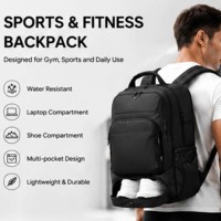 Sac à dos de sport personnalisé imperméable OEM ODM pour la gym avec compartiment de rangement pour chaussures