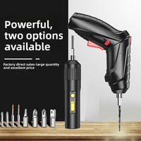 Mini tournevis multifonction rechargeable à batterie au lithium perceuse électrique ensemble d'outils ménagers personnalisé OEM pris en charge