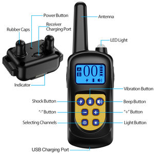 Neues Design Recyceln Sie Standard-Plastik flaschen aus umwelt freundlichem Hunde halsband - Product Image 2