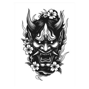 Autocollants de tatouage semi-permanents Totem Tribal pour bras, résistants à l'eau, en papier, pour hommes et femmes, tenue 2 semaines - Product Image 5