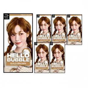 Mise-en-scene Hello Bubble Tinta per Capelli 6 Pezzi Marrone Oro - Prodotto Scontato - Product Image 1