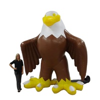 Ballon gonflable géant d'aigle d'hélium de PVC fait sur commande pour le défilé