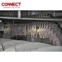 Petit abattoir de volaille entièrement automatique fabricant équipement d'abattage de poulet machine abattoir en vente