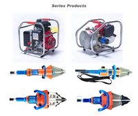 Pompe à essence motorisée portable de sauvetage incendiaire haute pression, pompe hydraulique multifonctionnelle pour la lutte contre l'incendie