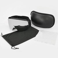 Lunettes de ski magnétiques pour snowboard, vente en gros, personnalisées, OEM, ODM, approuvé CE