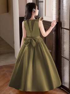 Robe longue de style princesse pour fille de 10 à 14 ans, petite hôtesse, performance, concours de beauté - Product Image 5