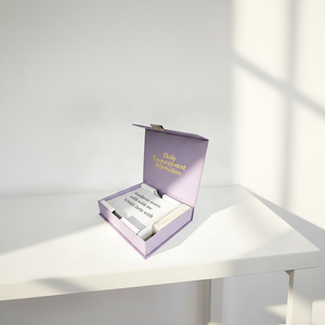 Cartes d'affirmations positives avec exercices de pleine conscience, outils inspirants pour tous, cadeaux de soins personnels motivants en boîte - Product Image 4