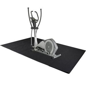Tapis de protection de sol en bois dur pour équipements de fitness avec logo de marque OEM, pour tapis de course, vélos elliptiques et vélos d'appartement - Product Image 1