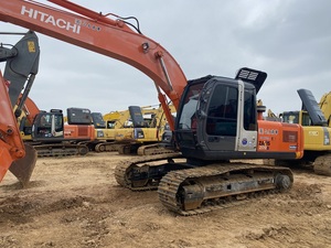 Excavadora de orugas Hitachi ZX200 de la marca japonesa original, excavadora grande usada, bomba de motor en buenas condiciones, engranaje de caja de cambios incluido ZX210 - Product Image 2