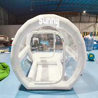 Vente chaude Tente à bulles écologique commerciale Maison gonflable en PVC avec installation facile et garantie de 3 ans pour les fêtes d'enfants