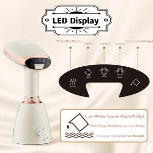 Défroisseur de vêtements haute puissance, fer à repasser électrique portable pour la maison, mini fer à repasser de voyage pour vos vêtements, rideaux, nappes - Product Image 4