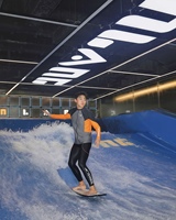 Prix usine Double voie bleu clair simulateur de surf parc aquatique Commercial équipement d'attraction jeu d'eau de haute qualité 304