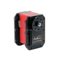 Servomoteur de préhension pour bras robotique Feetech HLS3960M HL-3960-C001 12V 60kgcm TTL, moteur sans noyau à coque métallique, double axe, boîtier en aluminium