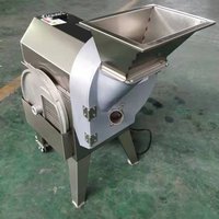 Coupe-légumes électrique industriel en acier inoxydable Robot de cuisine pour le déchiquetage et le tranchage en dés pour le restaurant
