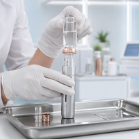 Fournisseur d'usine Bangda – Bouteilles en verre borosilicate transparent ambré stériles à faible teneur en bor avec couvercle en aluminium et bouchon en caoutchouc pour l'emballage