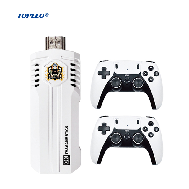 Topleo Game Stick Console Kids Gift Classic Mini Android Tv Stick 8k 4k Game Stick Retro Video Game Consoles