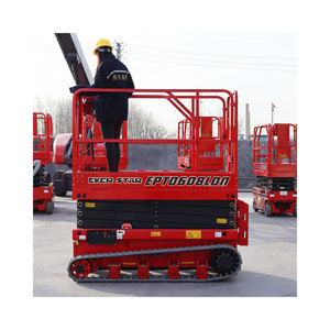 El precio de una plataforma de trabajo de aire de 18m de elevador de campo áspero es de alto rendimiento para almacenes con CE, tijeras de elevación en/ - Product Image 2