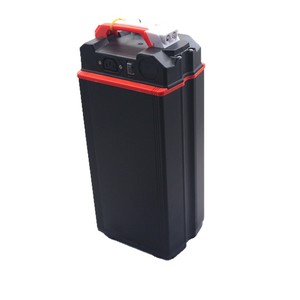 Electric Bicycle Battery Case With Led Display High Capacity Li <b>Polymer</b> Battery Box With Handle And Power Interface - Product Image 1