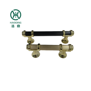 Modern Cabinet Handles <strong>Gold</strong> Color Plastic Leg Aluminum Door Handles - Product Image 4