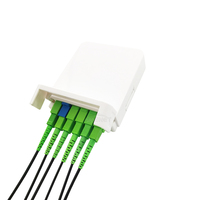 Placa frontal de fibra óptica de alta calidad, almacenamiento de Cable Invisible, caja de fibra Invisible, caja de salida de pared eléctrica
