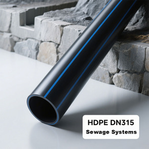 Tubo HDPE 160mm PE100 SDR11 Classe 15 in Rotolo, Tubi in Polietilene per Irrigazione e Fornitura d'Acqua - Product Image 4