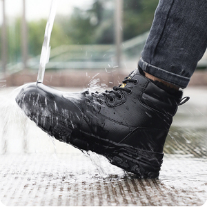 Zapatos de Seguridad Industriales con Punta de Acero, Impermeables, Resistentes a Impactos, Antideslizantes, Resistentes a Pinchazos, Zapatos de Trabajo Cálidos - Product Image 6