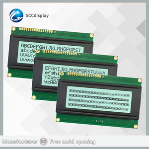 Tuyệt vời 20x4 <span class=keywords><strong>LCD</strong></span> hiển thị Module sjxd2004a FSTN trắng tích cực COB với đèn nền Nga ký tự <span class=keywords><strong>LCD</strong></span> Dot Matrix màn hình - Product Image 2