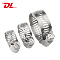 Vente directe usine – Collier de serrage rapide en acier inoxydable 304 robuste, type américain, diamètre de fixation 21-38 mm