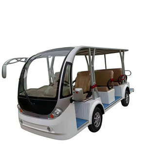 Autobús Turístico Eléctrico Blanco de 8 Plazas, Ideal para Turismo y Patrullaje Urbano, Diseño Personalizable, Superventas - Product Image 1