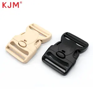 Baby Products Baby Carrier Plastic Buckle Customized Logo Webbing Strap Safety Belt Side Release Baby Buckle