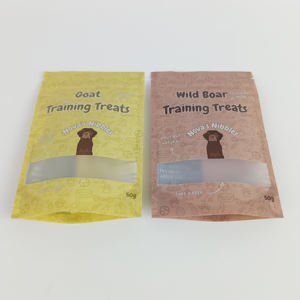 Bolsas de plástico resellables personalizadas para perros, embalaje de alimentos, bolsa biodegradable ecológica con cierre hermético, embalaje de alimentos - Product Image 5