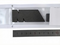 Emblème 3D auto-adhésif B-M-W, autocollants logo en plastique ABS argent/noir X1M X2M X3M X4M, accessoires auto 2026