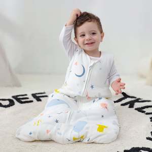 Saco de Dormir Suave y Transpirable para Niños Pequeños, Manta Ligera para Bebés con Cremalleras Bidireccionales - Product Image 4