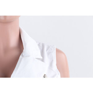 Ensemble <span class=keywords><strong>de</strong></span> travail élégant pour <span class=keywords><strong>femme</strong></span> : veste d'été à boutons, pantalon et gilet, idéal pour le <span class=keywords><strong>bureau</strong></span> (taille petite) - Product Image 6