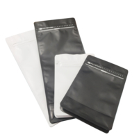 Sachets Doypack mats multicolores avec bec verseur et fermeture supérieure pour produits alimentaires (café, thé, snacks, chewing-gum)