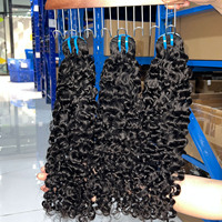 Offre Spéciale : Lots de Cheveux Naturels Bruts du Cambodge, Non Traités, Vente en Gros, Cheveux Humains Indiens, Cheveux Birmans Bouclés, Cheveux Vierges Bruts à Cuticules Alignées