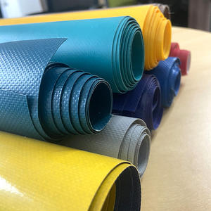 Haute qualité 650gsm extérieur bâche Polyester robuste <span class=keywords><strong>Bache</strong></span> tissu imperméable Pvc enduit bâche rouleau pour couverture de camion - Product Image 2