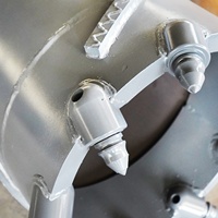 LIMTA Dents de trépan pour tiges de forage, Pièces de machines de construction, Outils de forage de fondations de pieux, Compatibles avec les foreuses rotatives