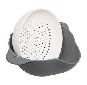 Chất lượng cao plastioc 2 trong 1 Trái Câ<span class=keywords><strong>y</strong></span> Rau thoát nước giỏ rửa Lọc cống giỏ - Product Image 1