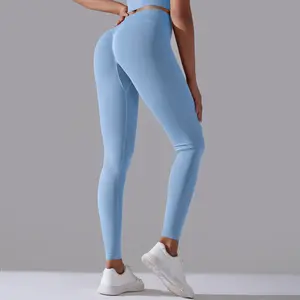 5 adet dikişsiz spor giyim Yoga kıyafet pantolon spor elbise kadınlar egzersiz spor setleri özel Logo baskı Spandex naylon