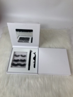 Emballage de boîte à cils magnétiques crayon ME20, boîte de faux cils avec miroir, outils de maquillage, vente en gros