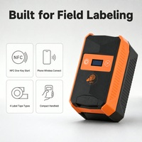 Imprimante d'étiquettes thermiques portable 1508 203/300 DPI, machine d'impression d'étiquettes thermiques 2600 mAh pour codes-barres, expédition et bureau