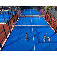 Kit modulaire Padel Court Assemblage rapide pour les clubs sportifs